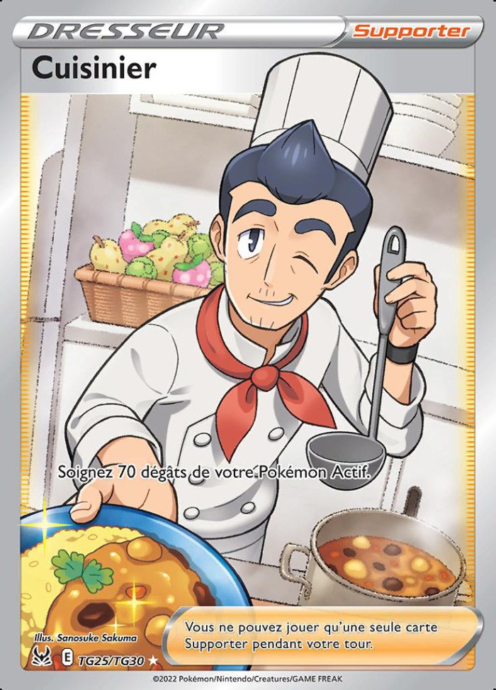 Carte Pokémon: Cuisinier