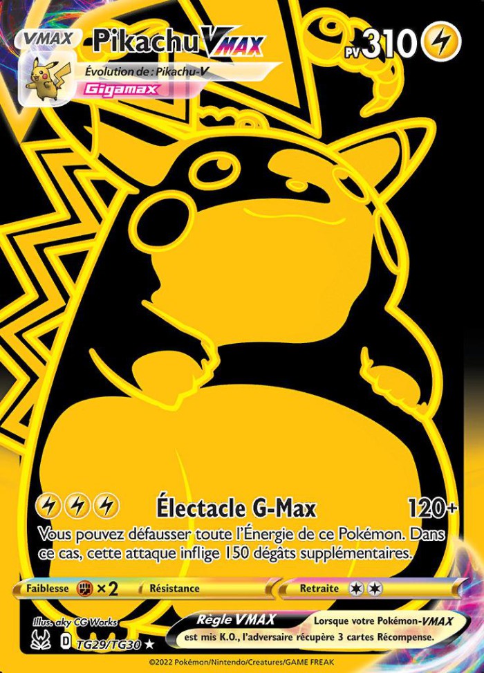 Carte Pokémon: Pikachu VMAX