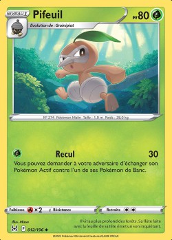 Carte Pokémon: Pifeuil