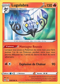 Carte Pokémon: Lugulabre