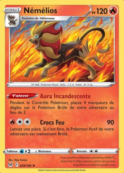 Carte Pokémon: Némélios