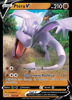 Carte Pokémon: Ptéra V