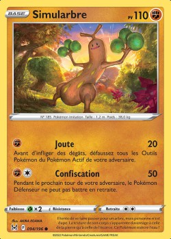 Carte Pokémon: Simularbre