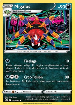 Carte Pokémon: Migalos