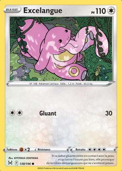 Carte Pokémon: Excelangue