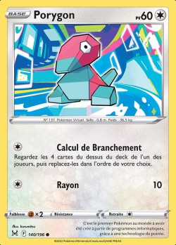 Carte Pokémon: Porygon