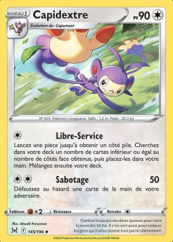 Carte Pokémon: Capidextre