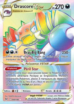 Carte Pokémon: Drascore VSTAR