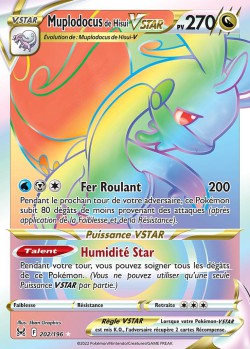 Carte Pokémon: Muplodocus de Hisui VSTAR