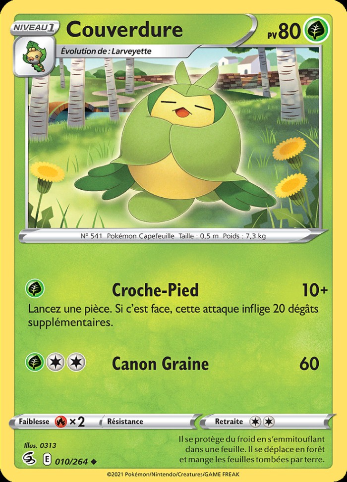 Carte Pokémon: Couverdure