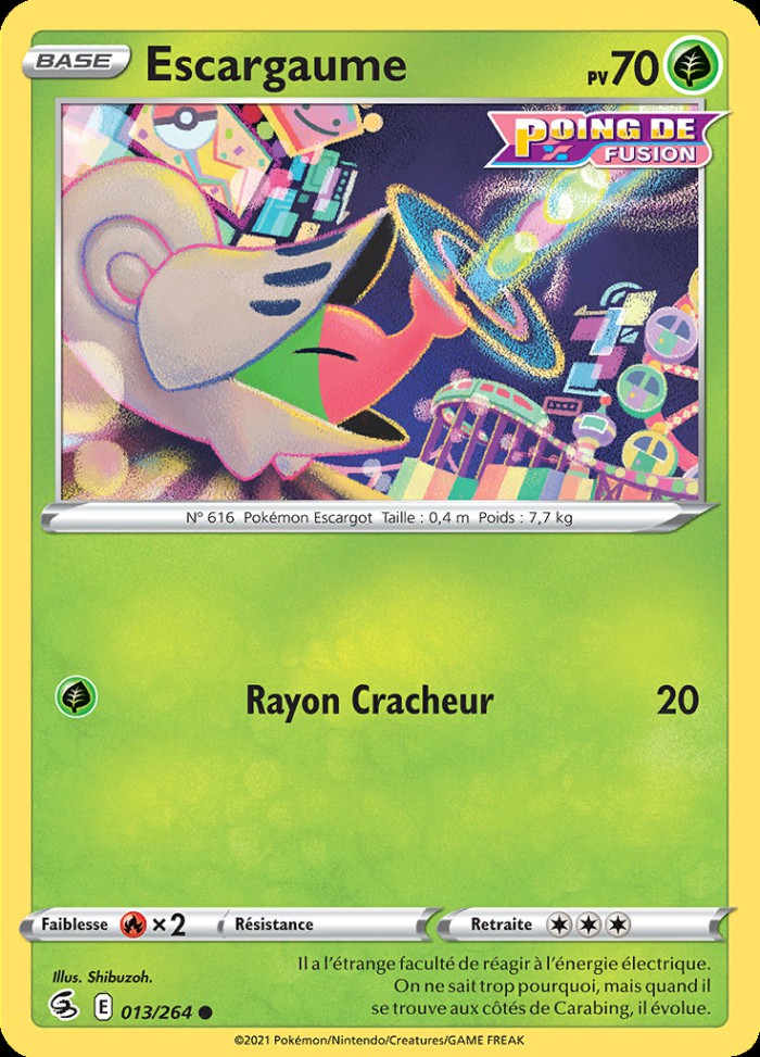 Carte Pokémon: Escargaume