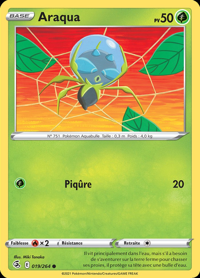 Carte Pokémon: Araqua