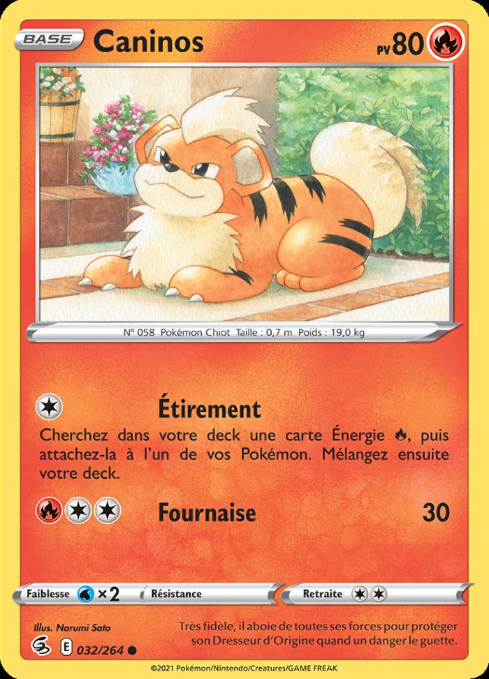 Carte Pokémon: Caninos