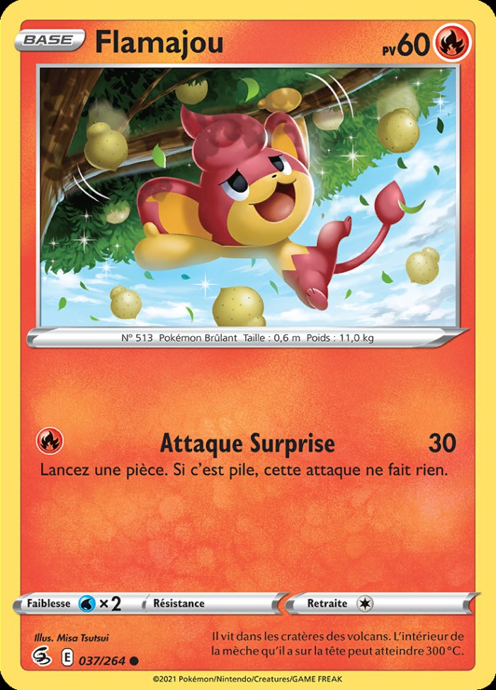 Carte Pokémon: Flamajou