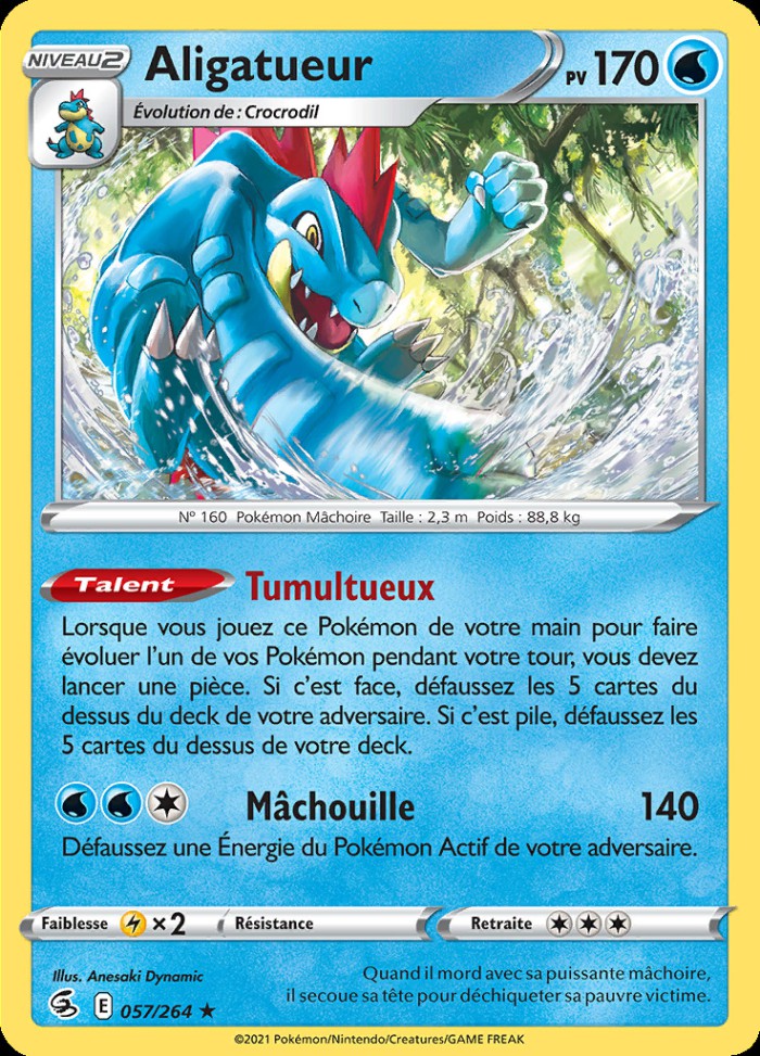 Carte Pokémon: Aligatueur