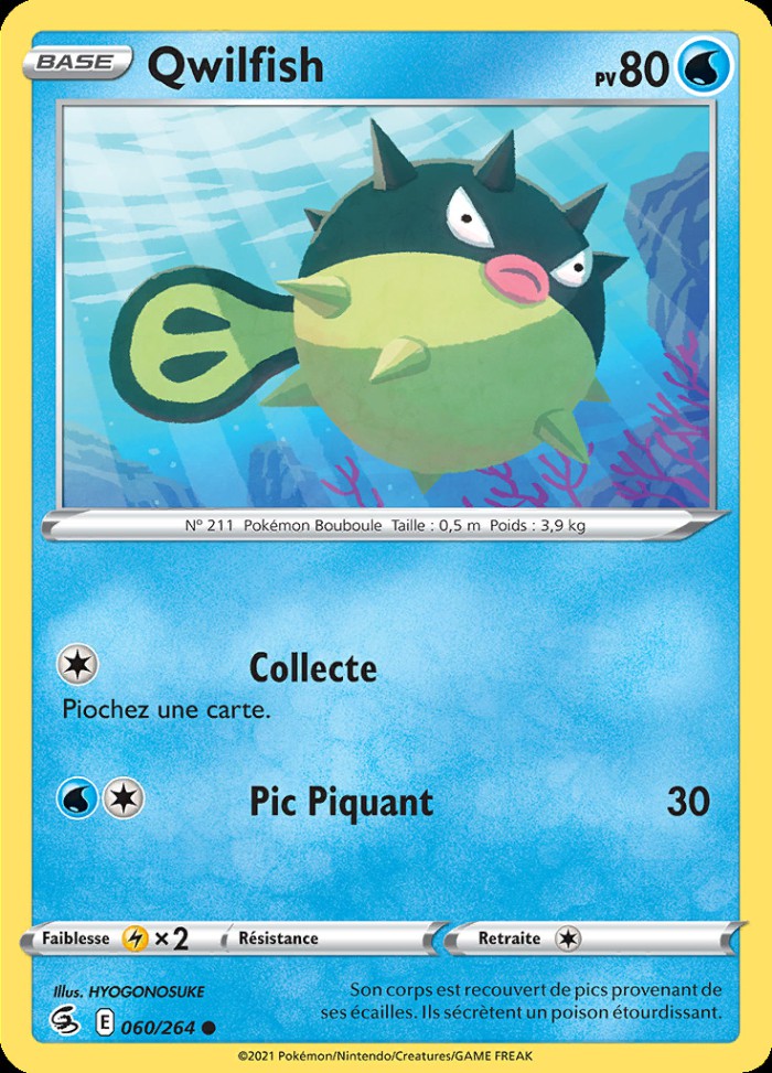 Carte Pokémon: Qwilfish