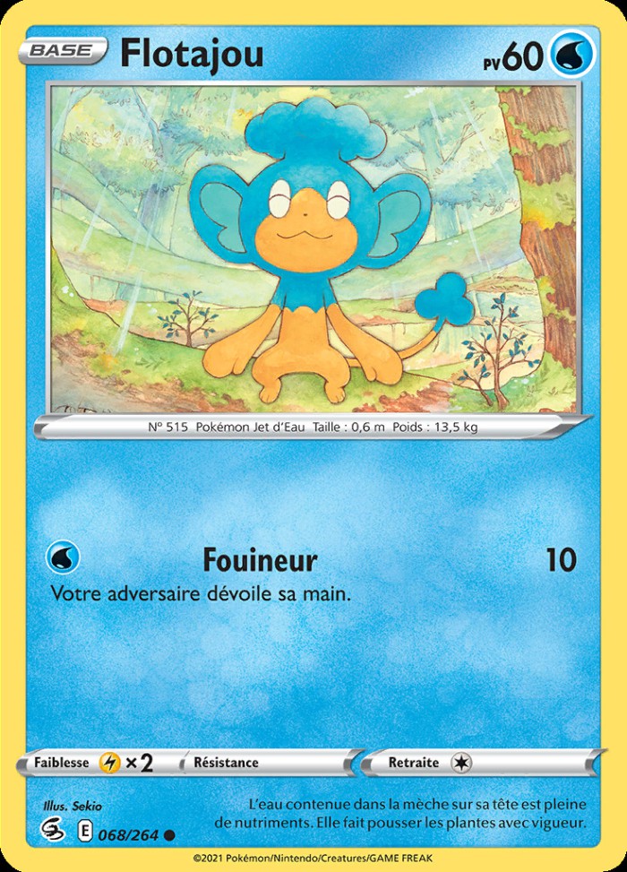 Carte Pokémon: Flotajou