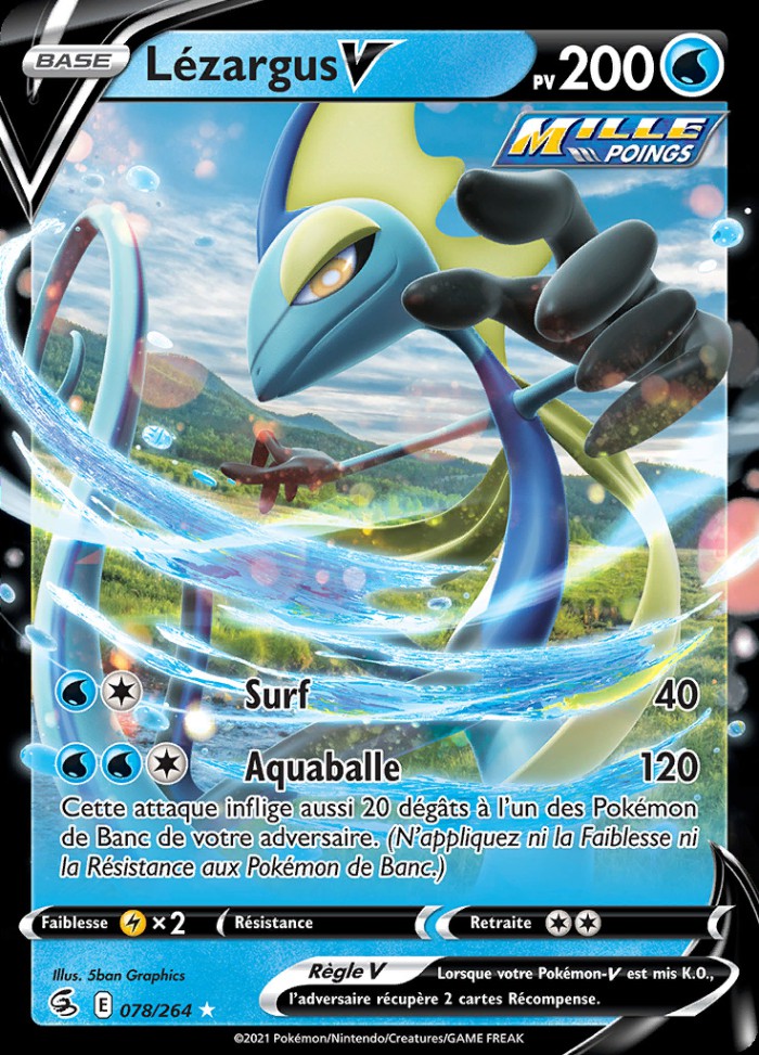 Carte Pokémon: Lézargus V