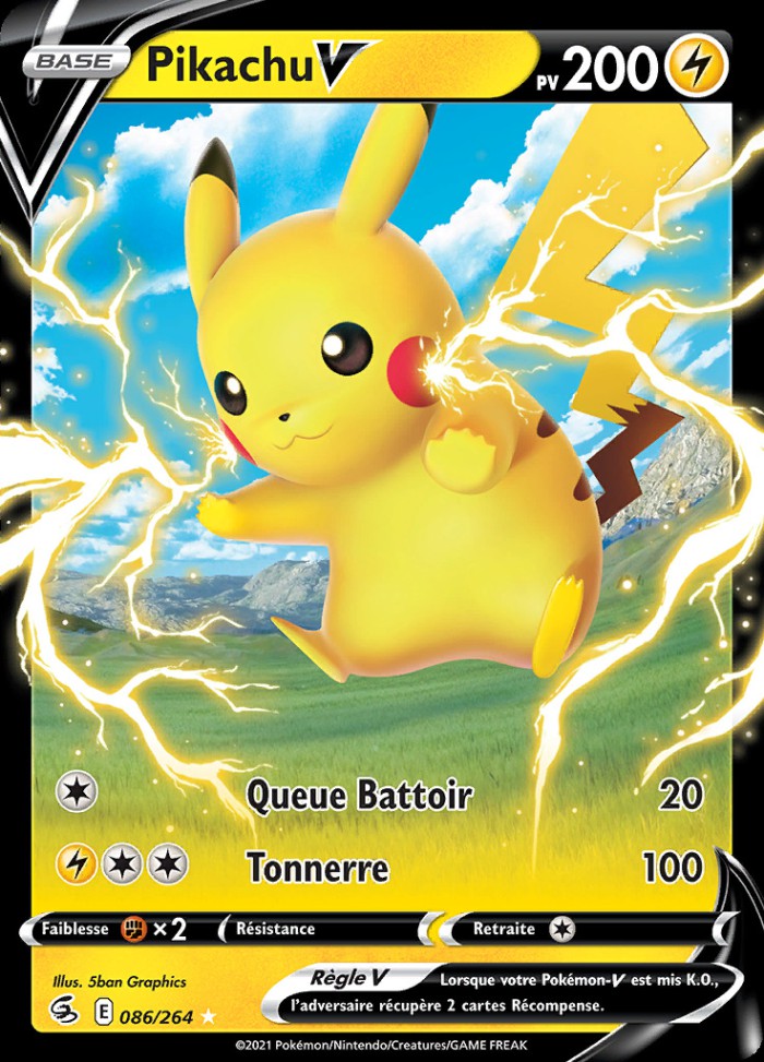 Carte Pokémon: Pikachu V