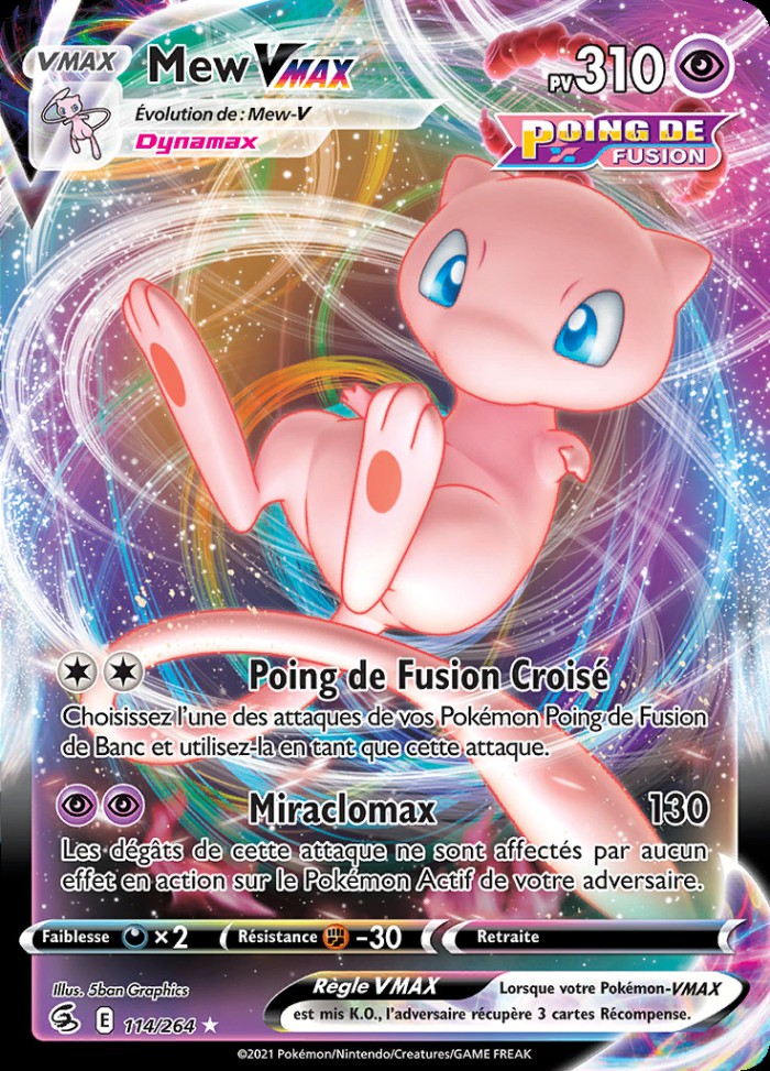 Carte Pokémon: Mew VMAX