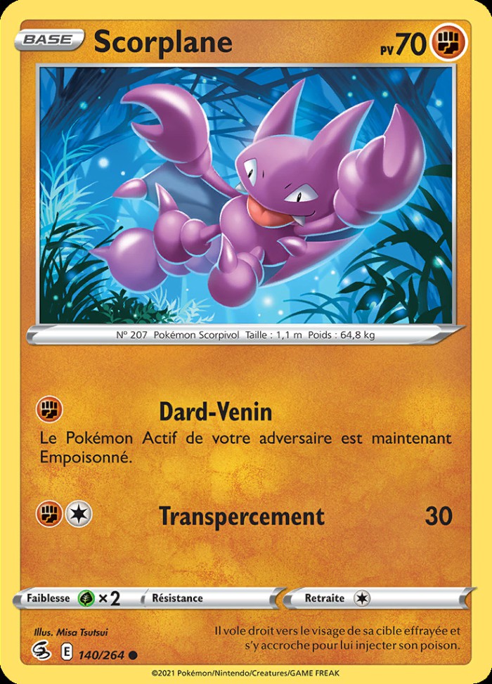 Carte Pokémon: Scorplane