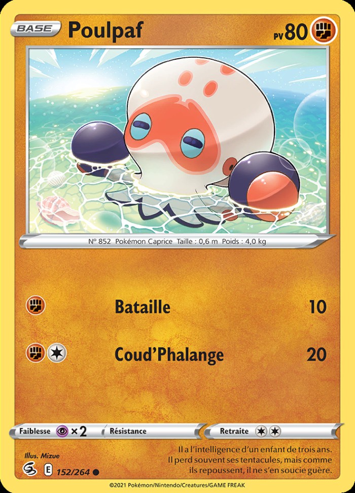 Carte Pokémon: Poulpaf