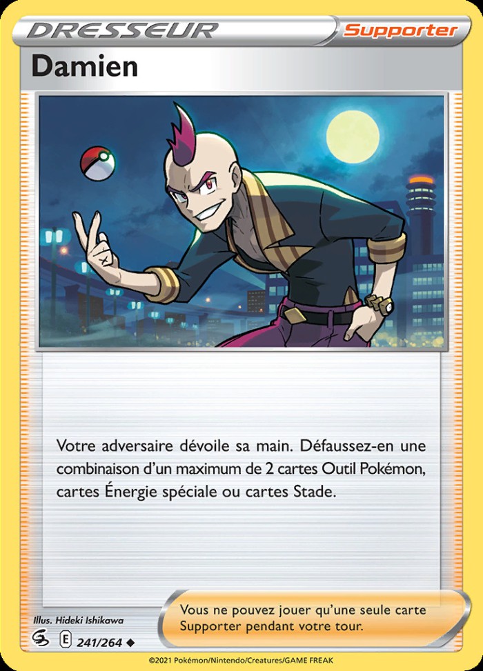 Carte Pokémon: Damien