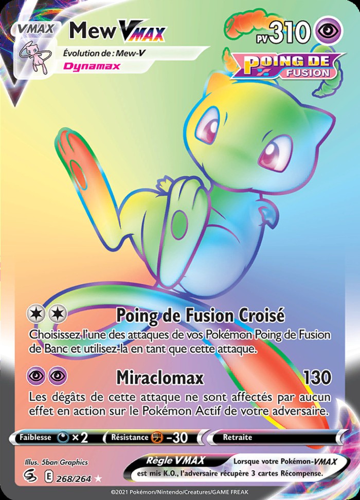 Carte Pokémon: Mew VMAX