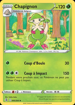 Carte Pokémon: Chapignon