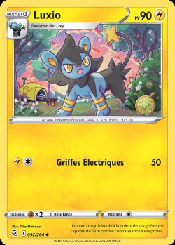 Carte Pokémon: Luxio