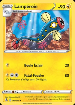 Carte Pokémon: Lampéroie