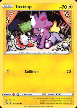 Carte Pokémon: Toxizap