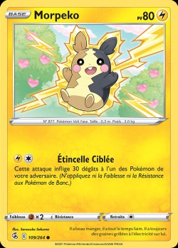 Carte Pokémon: Morpeko