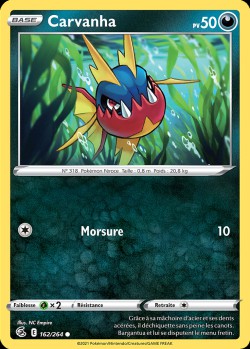 Carte Pokémon: Carvanha