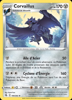 Carte Pokémon: Corvaillus