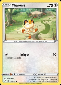 Carte Pokémon: Miaouss