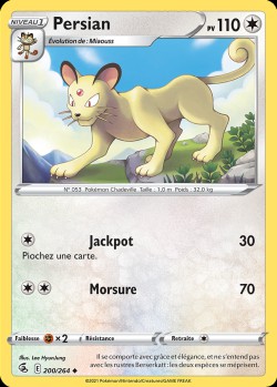 Carte Pokémon: Persian