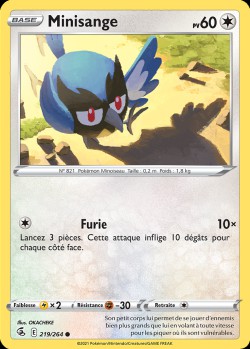 Carte Pokémon: Minisange