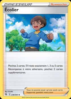 Carte Pokémon: Écolier