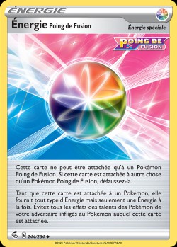 Carte Pokémon: Énergie Poing de Fusion