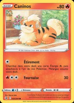 Carte Pokémon: Caninos