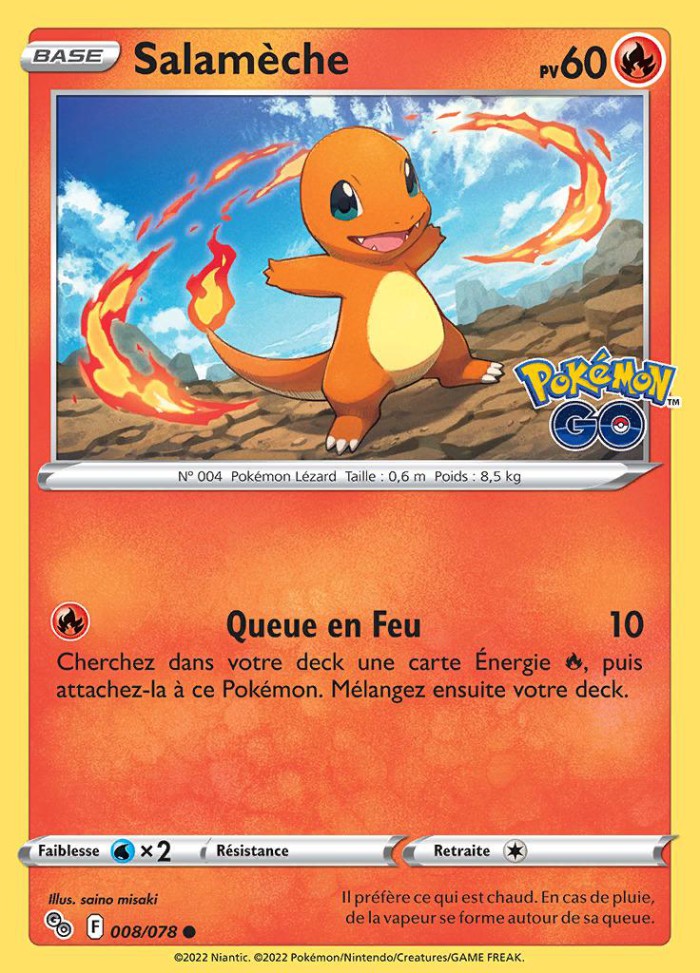 Carte Pokémon: Salamèche