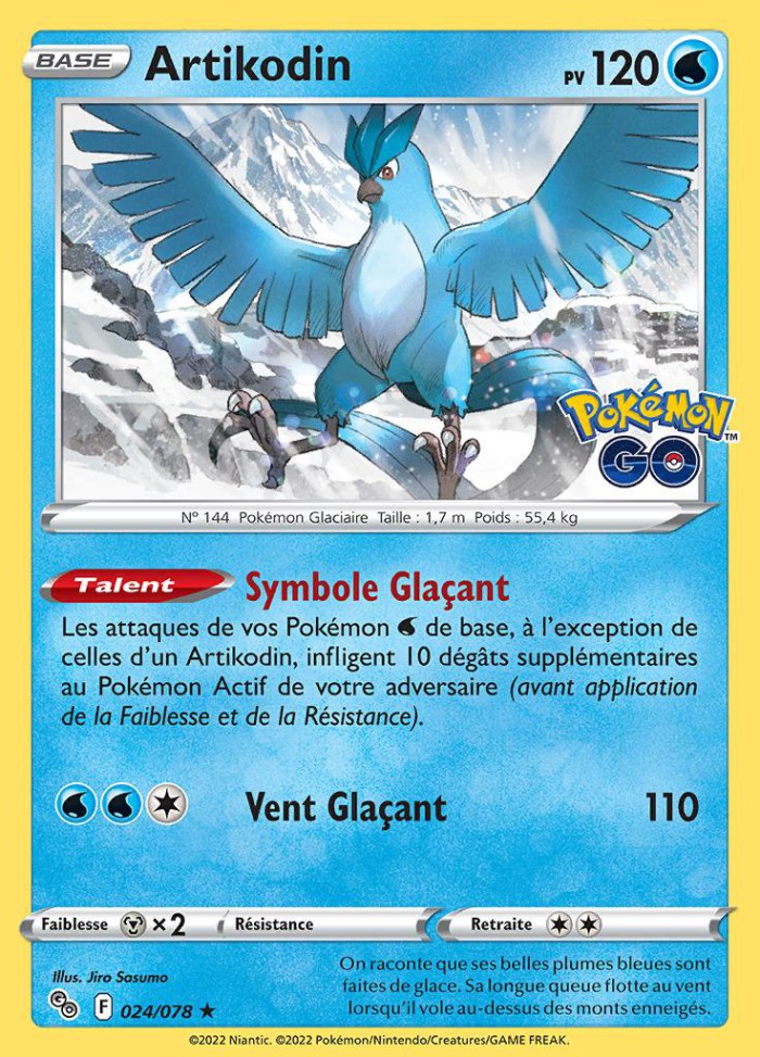 Carte Pokémon: Artikodin