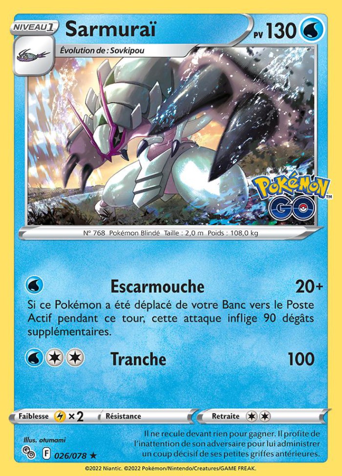 Carte Pokémon: Sarmuraï