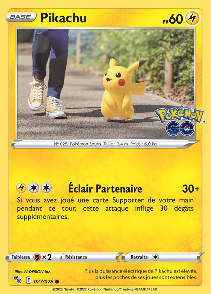 Carte Pokémon: Pikachu