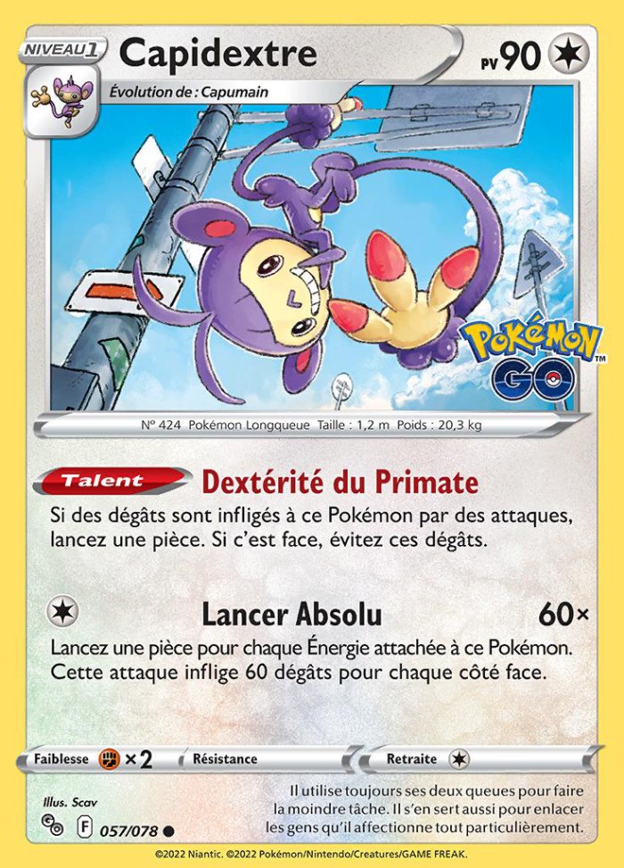 Carte Pokémon: Capidextre