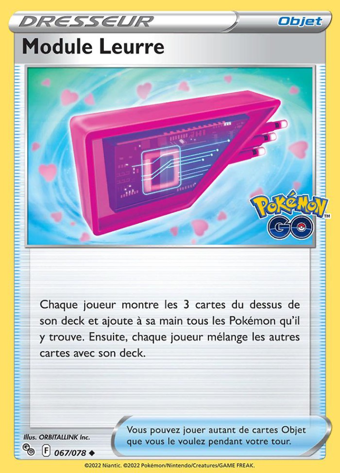 Carte Pokémon: Module Leurre