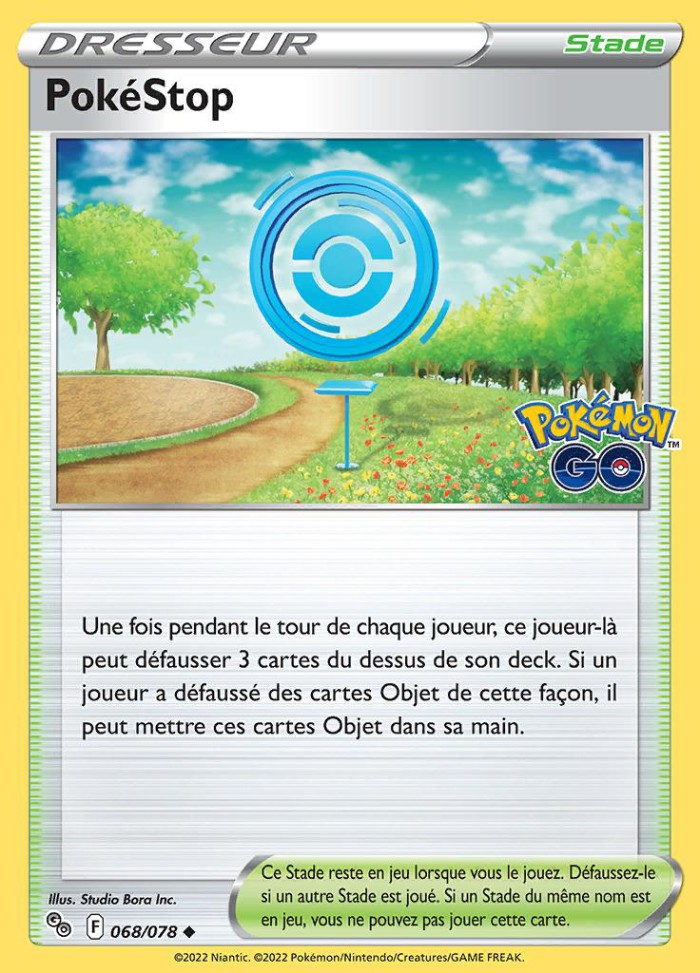 Carte Pokémon: PokéStop