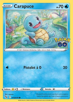 Carte Pokémon: Carapuce