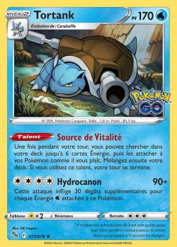 Carte Pokémon: Tortank